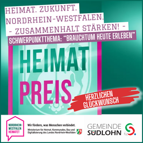 Heimatpreis 2025 der Gemeinde Südlohn – Preisträger stehen fest