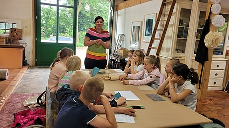 Drucktag auf dem Hof Schlüter