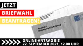 Jetzt noch Briefwahl beantragen!!!