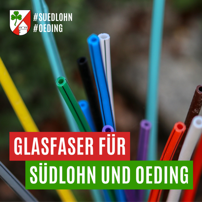 Die Gemeinde Südlohn will den Glasfaserausbaus weiter vorantreiben. 