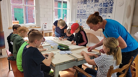 Drucktag auf dem Hof Schlüter