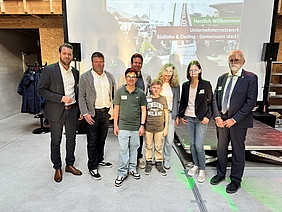 Erfolgreicher Unternehmerabend der Gemeinde Südlohn und des SOMIT e.V. bei der Firma Elektrotechnik Nienhaus in Südlohn.