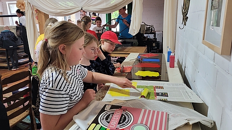 Drucktag auf dem Hof Schlüter