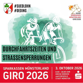 Zur Facebookseite des Sparkassen Münsterland Giro 2026...
