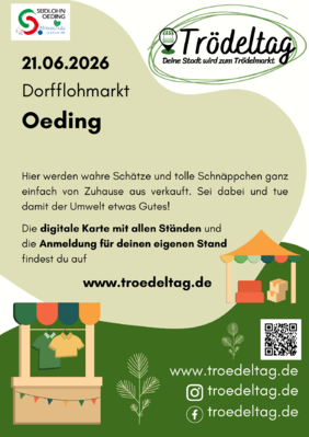 Plakat Trödeltag - teilen erwünscht!