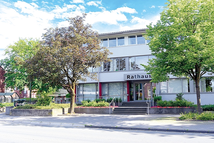 Das Rathaus der Gemeinde Südlohn.