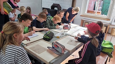 Drucktag auf dem Hof Schlüter