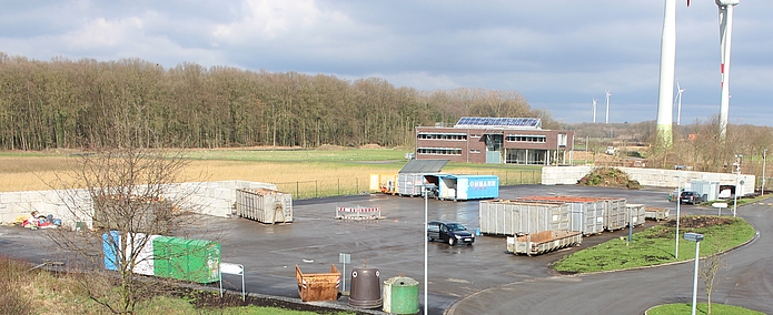 Wertstoffhof der Gemeinde Südlohn