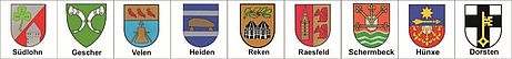 Wappen Gesellschafter KDG Wappen Gesellschafter KDG