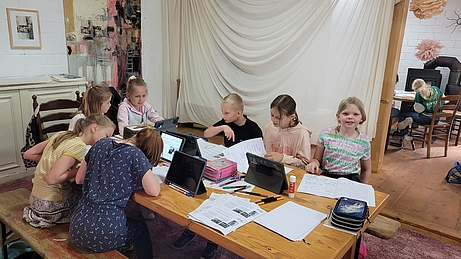 Drucktag auf dem Hof Schlüter