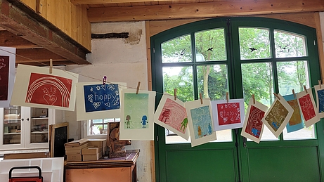 Drucktag auf dem Hof Schlüter