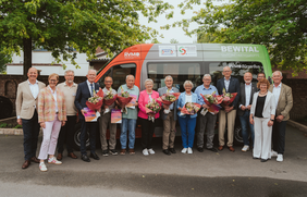 Der BürgerBusVerein Südlohn-Oeding e.V. feierte seinen 20. Gebutstag und ehrte verdiente Vereinsmitglieder.