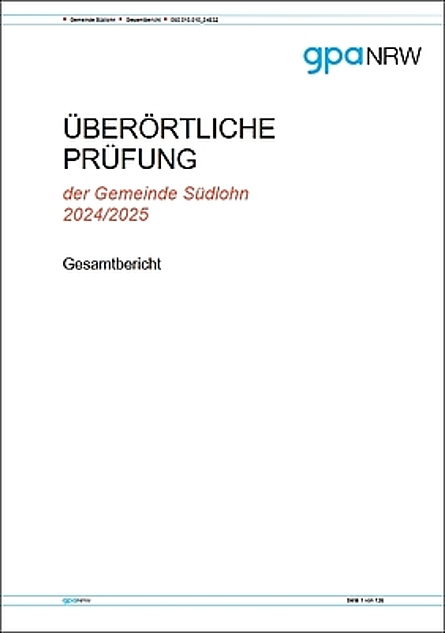 Link zum Abschlussbericht der gpaNRW. 