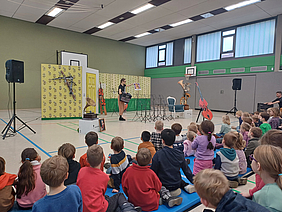 Das Nimmerland-Theater war zu Gast.