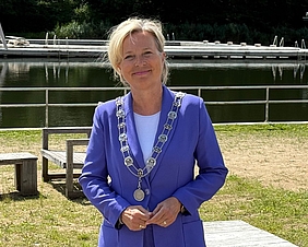 Annemiek Jetten verabschiedet sich als kommissarische Bürgermeisterin der Gemeinde Winterswijk