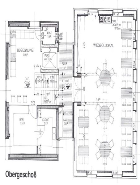 Raumplan Obergeschoss